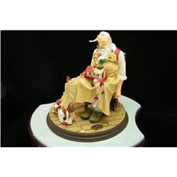 Sculpture Santa's Helpers By Rockwell Heirloom -