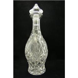 Crystal Wine Decanter 13" H