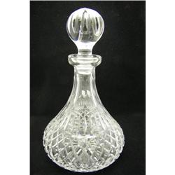 Crystal Wine Decanter With Stopper 11" H