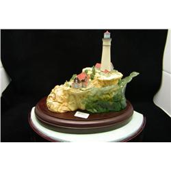 Lenox Light House- Light In The Mist-7.5" W-w/Box