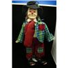 Image 1 : Clown Doll With Bisque Face - 19" H - Has Stand