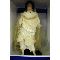 Victorian Bride Doll By Franklin Heirloom Dolls -