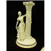 Image 6 : The Romeo & Juliet Porcelain Candlesticks 10" H