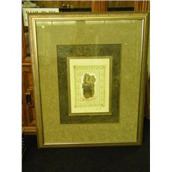 Large Framed Artwork- Enchanted Gate-45" L X 36" W