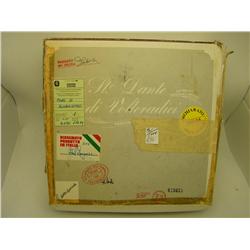 Ivory Alabaster Sculpture Plate-Madonna Profectica