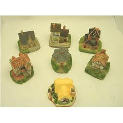 7 Houses-6 Cornwall Collectors Society, 1 Porc. -