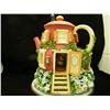 Image 4 : Framed Girl In Ruffled Dress And Musical Teapot -