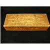 Image 2 : Antique Glove Box With Gloves - 10" Long