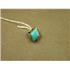 Image 1 : Turquoise & Sterling Navajo Ring-Size 6-Signed RB
