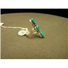 Image 2 : Turquoise & Sterling Navajo Ring-Size 5-Signed RB