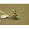 Image 2 : Turquoise And Sterling Navajo Ring-Size 7-Signed M