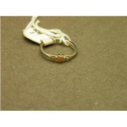 Black Hills Pink & Yellow Gold & Sterling Ring-12K