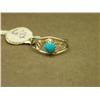 Image 1 : Turquoise And Sterling Navajo Ring - Size 6.5