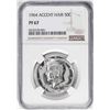 Image 1 : 1964 Accented Hair Proof Kennedy Half Dollar Coin NGC PF67