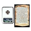 Image 2 : El Cazador Shipwreck (1772-83) Mexico 1/2 Real Silver Coin NGC Genuine w/ Story Card