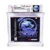 Image 1 : Mortal Kombat Sub Zero PS1 PlayStation Sealed Video Game WATA 9.6/A