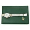 Image 8 : Rolex Ladies Two Tone Mother of Pearl Diamond Datejust Wristwatch