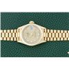 Image 4 : Rolex Ladies 18KT Yellow Gold Champagne Diamond President Wristwatch