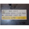 Image 3 : Fanuc # A02B-0200-C126/MAR MDI Unit