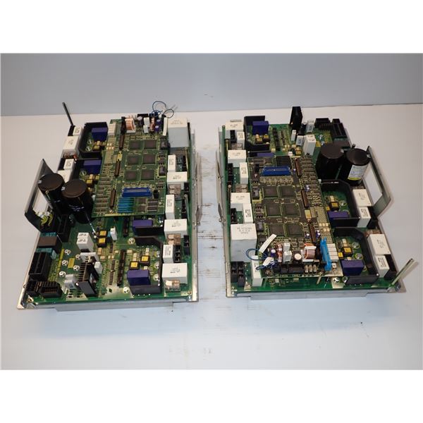 (2) Fanuc # A06B-6105-H002 Servo Amplifiers