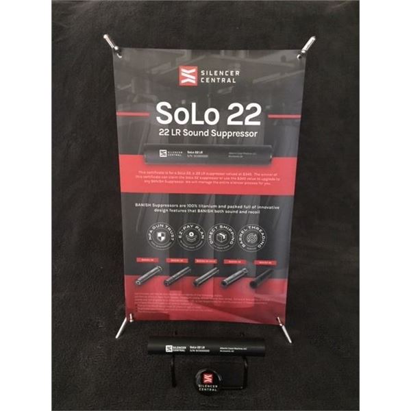 SoLo 22 LR sound suppressor