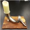 Image 1 : Silver Bighorn candle holder