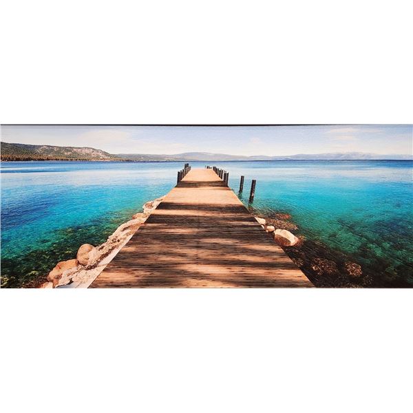 Cauesway at Lake Tahoe framed print