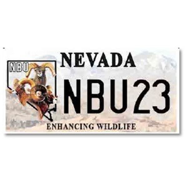 NBU LICENSE PLATE