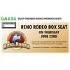 Image 1 : ENJOY THE RENO RODEO FROM BOX SEATS