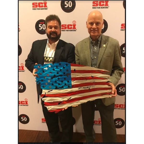 Metal Art – The Tattered Flag