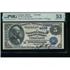 Image 1 : 1882 $5 Chicago IL National PMG 53EPQ