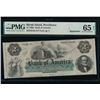 Image 1 : 1860's $2 Providence RI Obsolete Note PMG 65EPQ