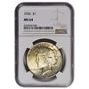 Image 1 : 1926 $1 Peace Silver Dollar NGC MS64