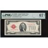 Image 1 : 1928G $2 Legal Tender Note PMG 67EPQ