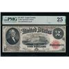 Image 1 : 1917 $2 Legal Tender Note PMG 25