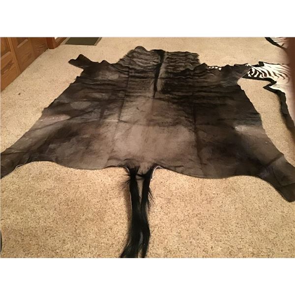 Blue Wildebeest Rug – Full size 62 inches by 64 inches