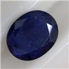 Image 1 : 5.98 CTS OVAL SAPPHIRE 12x9 MM - HEAT TREATED