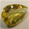 Image 1 : 17 CTS PEAR LEMON CITRINE 24x13 MM