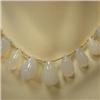 Image 1 : 99 CTS MOONSTONE BRIOLETTE STRAND 9x6 - 17x10 MM