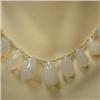 Image 1 : 99 CTS MOONSTONE BRIOLETTE STRAND 9x6 - 17x10 MM