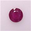 Image 1 : 0.61 CTS ROUND RUBY 5 MM