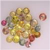 Image 1 : 8.00 CTS LOT OF MULTICOLOR ROUND SAPPHIRES