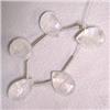 Image 1 : 20.89 CTS LOT OF QUARTZ TEAR DROPS 12x8 MM - TOP DRILLED