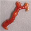 Image 1 : 4.86 CTS FREE FORM NATURAL ITALIAN CORAL BRANCH 30x10 MM