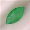 Image 1 : 0.52 CTS MARQUISE EMERALD 8x4 MM