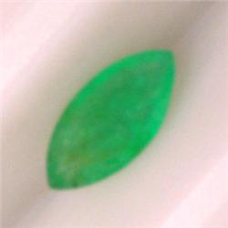 0.41 CTS MARQUISE EMERALD 8x4 MM