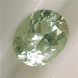 3.30 CTS OVAL GREEN AMETHYST 11x9 MM