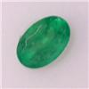 Image 1 : 0.52 CTS OVAL EMERALD 6x4 MM