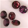 Image 1 : 4 CTS LOT OF SIX ROUND RHODOLITE 5 MM