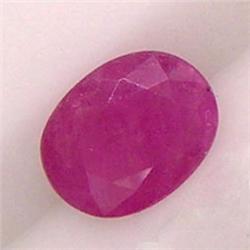 1.60 CTS OVAL RUBY 9x7 MM